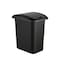 Suncast Trash Can, Indoor, 7Gal, Blk TCIND712 - alternate 2